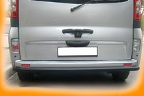 Renault Trafic 2001–2015 Protection Arrière AK002 Noir (Inox) photo 4