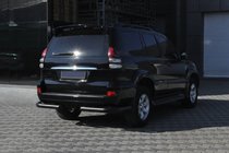 Toyota Land Cruiser Prado 120 2002-2009 Coins arrières AK003 Noir (2 pcs, inox) photo 4
