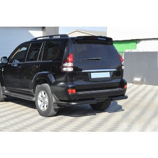 Coins arrières AK003 Noir (2 pcs, inox) Toyota Land Cruiser Prado 120 2002-2009 photo 3