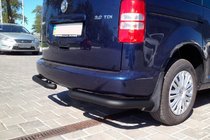 Volkswagen Caddy 2010-2015 Coins arrières AK003 Noir (2 pcs, inox) photo 8