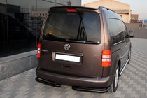 Volkswagen Caddy 2004-2010 Coins arrières AK003 Noir (2 pcs, inox) photo 2