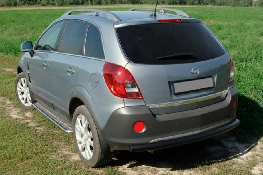 Opel Antara 2006-2017 Arceau Arrière AK002 Noir (Inox) Image