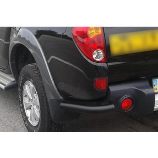 Coins Arrière AK003 Noir (2 pcs, Inox) Mitsubishi L200 2006-2015 photo 2