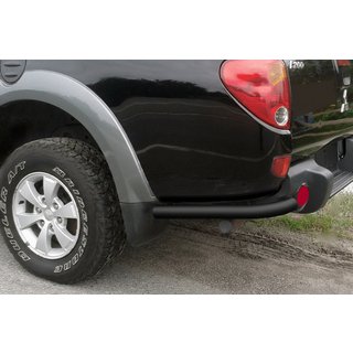 Coins Arrière AK003 Noir (2 pcs, Inox) Mitsubishi L200 2006-2015 photo 3
