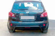 Nissan Qashqai 2007-2010 Arceau Arrière AK007 Noir (Inox) photo 1