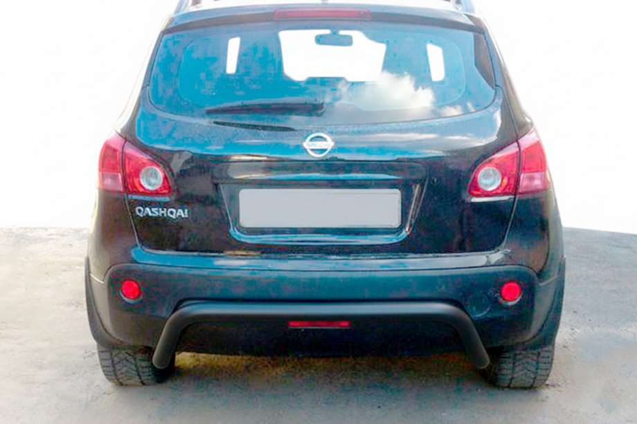 Nissan Qashqai 2007-2010 Arceau Arrière AK007 Noir (Inox) Image