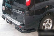 Nissan Primastar 2002-2014 Coins Arrière AK003 Noir (Inox) photo 2