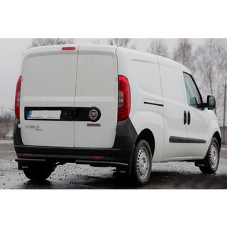 Barres d’angle arrière AK003 Noir (inox) Fiat Doblo II 2010-2022 photo 2