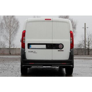 Barres d’angle arrière AK003 Noir (inox) Fiat Doblo II 2010-2022 photo 3