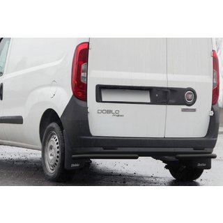 Barres d’angle arrière AK003 Noir (inox) Fiat Doblo II 2010-2022 photo 1