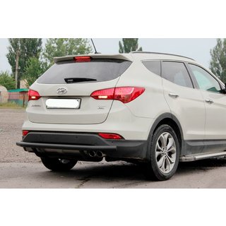 Arceau Arrière AK002 Noir (Inox) Hyundai Santa Fe 3 2012-2018 photo 1
