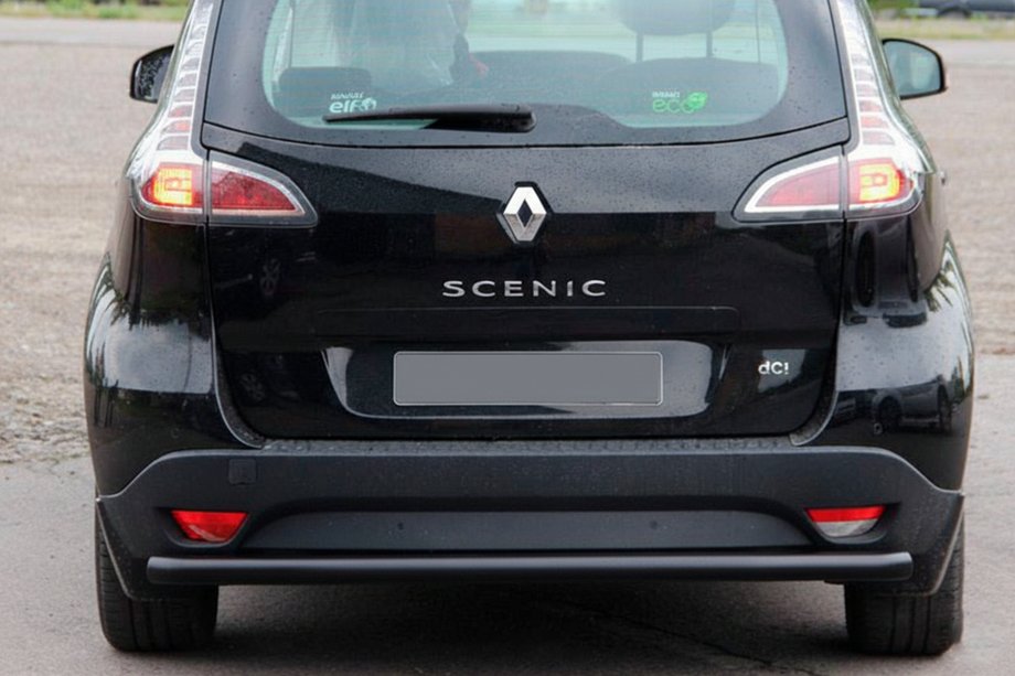Renault Scenic/Grand 2009-2016 Arceau Arrière AK002 Noir (Inox) Image