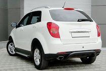 SsangYong Korando 2010-2019 Arceau Arrière AK006 Noir (Inox) photo 2