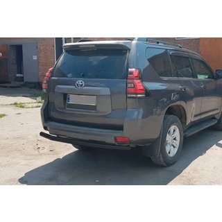 Arceau Arrière AK002 Noir (Inox) Toyota Land Cruiser Prado 150 2009-2023 photo 4