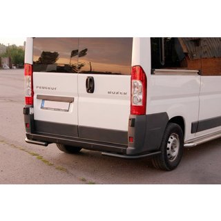 Coins arrières AK003 Noir (2 pcs, inox) Citroen Jumper 2007-2025 photo 2