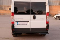 Fiat Ducato 2006-2025 Coins arrières AK003 Noir (2 pcs, inox) photo 6