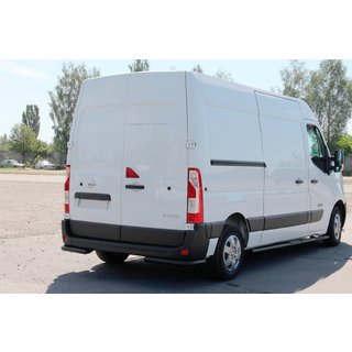 Coins arrières AK003 Noir (2 pcs, inox) Opel Movano 2010-2021 photo 3
