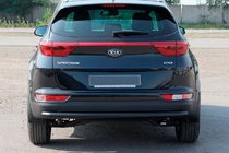 Kia Sportage 2015-2021 Protection Arrière AK002 Noir (Inox) photo 2