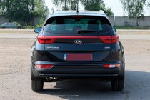 Kia Sportage 2015-2021 Protection Arrière AK002 Noir (Inox) photo 5