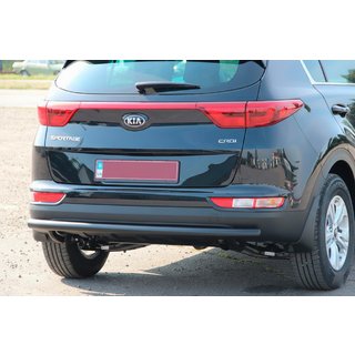 Protection Arrière AK002 Noir (Inox) Kia Sportage 2015-2021 photo 1