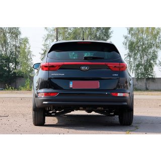 Protection Arrière AK002 Noir (Inox) Kia Sportage 2015-2021 photo 4