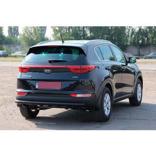 Protection Arrière AK002 Noir (Inox) Kia Sportage 2015-2021 photo 3