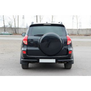 Coins arrières AK003 Noir (2 pcs, inox) Toyota Rav 4 2006-2013 photo 2