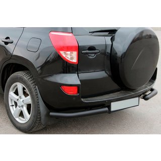 Coins arrières AK003 Noir (2 pcs, inox) Toyota Rav 4 2006-2013 photo 1