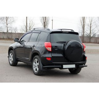 Coins arrières AK003 Noir (2 pcs, inox) Toyota Rav 4 2006-2013 photo 3