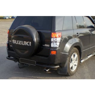 Protection Arrière AK003 Noir (Inox) Suzuki Grand Vitara 2005-2017 photo 2
