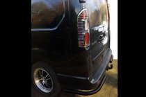 Renault Trafic 2015- Coins arrières Black (2 pcs, inox) photo 2