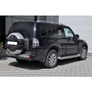 Arceau Arrière AK002 Noir (Inox) Mitsubishi Pajero Wagon III 1999-2006 photo 2