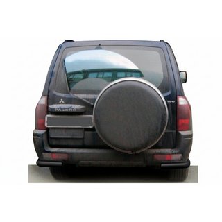 Arceau Arrière AK003 Noir (Inox) Mitsubishi Pajero Wagon III 1999-2006 photo 1