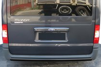 Ford Transit 2000–2014 Protection Arrière AK002 Noir (Inox) photo 1