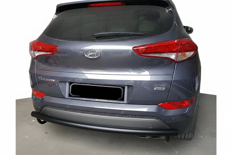 Hyundai Tucson TL 2016-2021 Arceau Arrière AK002 Noir (Inox) Image