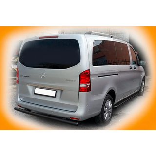 Protection Arrière AK002 Noir (Inox) Mercedes Vito/V-class W447 2014- photo 2