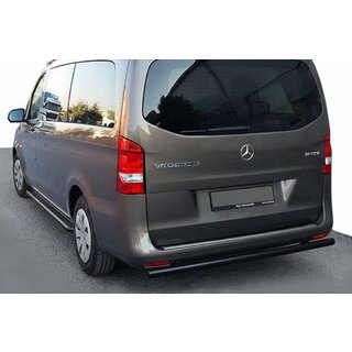 Protection Arrière AK002 Noir (Inox) Mercedes Vito/V-class W447 2014- photo 1