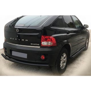 Protection Arrière AK002 Noir (Inox) SsangYong Action 2005-2018