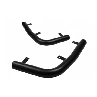 Coins arrières AK003 Noir (2 pcs, inox)