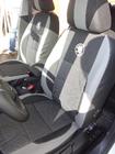 Skoda Octavia II A5 2006-2010 Housses de Sièges Auto (Similicuir↗Tissu, Premium) photo 8