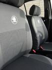 Skoda Octavia II A5 2010-2013 Housses de Sièges Auto (Similicuir↗Tissu, Premium) photo 26