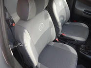 Skoda Octavia II A5 2010-2013 Housses de Sièges Auto (Similicuir↗Tissu, Premium) photo 30