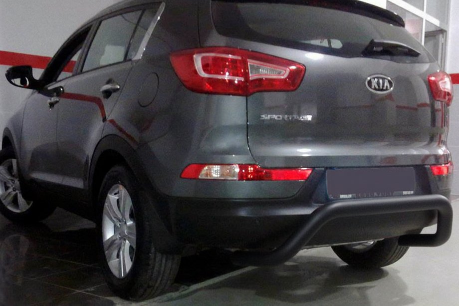 Kia Sportage 2010-2015 Arceau Arrière AK007 Noir (Inox) Photo 1