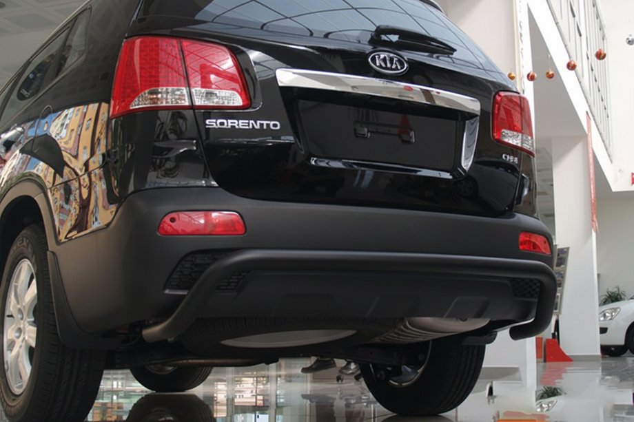 Kia Sorento II XM 2009-2014 Arceau Arrière AK007 Noir (Inox) Image