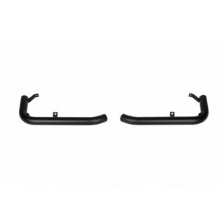 Barres d’angle arrière simples Black (2 pcs, inox) Mitsubishi Pajero Sport 1996-2007