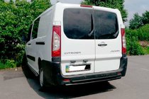 Citroen Jumpy 2007–2017 Arceau Arrière Double Black (Inox) photo 1