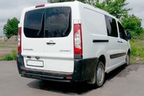 Citroen Jumpy 2007–2017 Arceau Arrière Double Black (Inox) photo 2