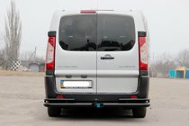 Citroen Jumpy 2007–2017 Coins arrière Double Black (2 pcs, inox) photo 2