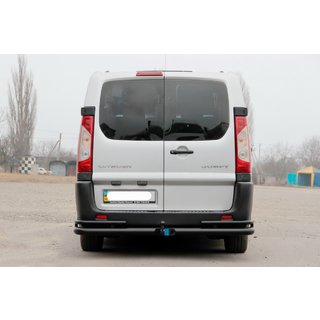 Coins arrière Double Black (2 pcs, inox) Citroen Jumpy 2007–2017 photo 2