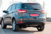 Ford Kuga/Escape 2013-2019 Arceau Arrière AK007 Noir (Inox) photo 6